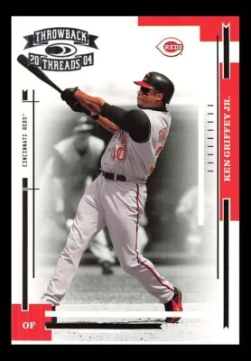2004 Donruss Throwback Threads - #56 Ken Griffey Jr - Image 1 of 2