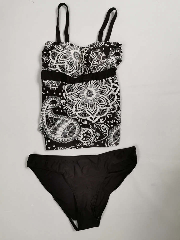 bpc selection Tankini, braun/weiss, Gr. 42 - Bild 1 von 1