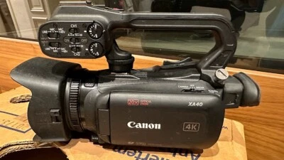 Canon XA40 Ultra HD Professioneller Camcorder - Schwarz HÄNDLER TOP - Bild 1 von 4