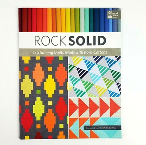 Rock Solid: 13 Stunning Quilts Made with Kona Cottons - Picture 1 of 4