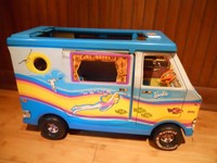 vintage barbie bus