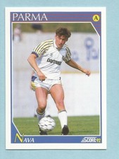 1992 Score Italian Soccer League Stefano Nava #197 Parma MINT!