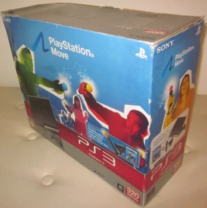 SONY PLAYSTATION 3 SLIM 320GB - PLAYSTATION MOVE BUNDLE EDITION - KOMPLETT RARITÄT - Bild 1 von 24