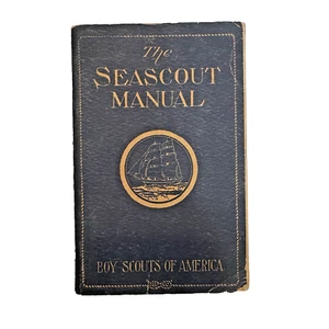 1929 The Seascout Manual Boy Scouts of America Book Paperback - Picture 1 of 14
