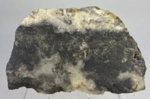 NICE NATIVE SILVER & ACANTHITE IN BARITE: BULLDOG MINE, CREEDE, COLORADO - Picture 1 of 4