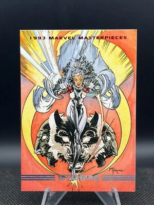 STORM 1993 Marvel Masterpieces card #10 Michael Kaluta art X-Men MUTANTS  - Image 1 of 2