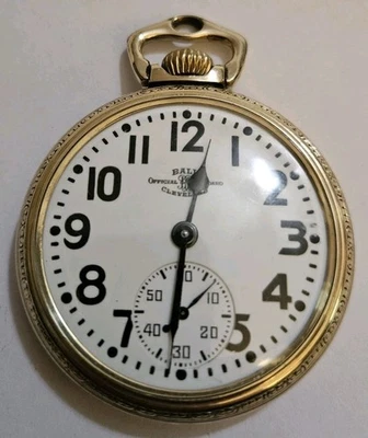 16s Ball Hamilton 999B 21 Jewel Pocket Watch  - Image 1 of 4