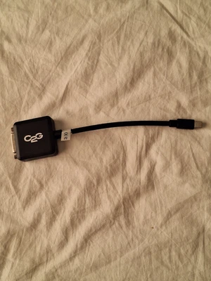 Mini Display Port DP to DVI Adapter For Microsoft Surface Pro 3 2 1 Mac TESTED - Image 1 of 3