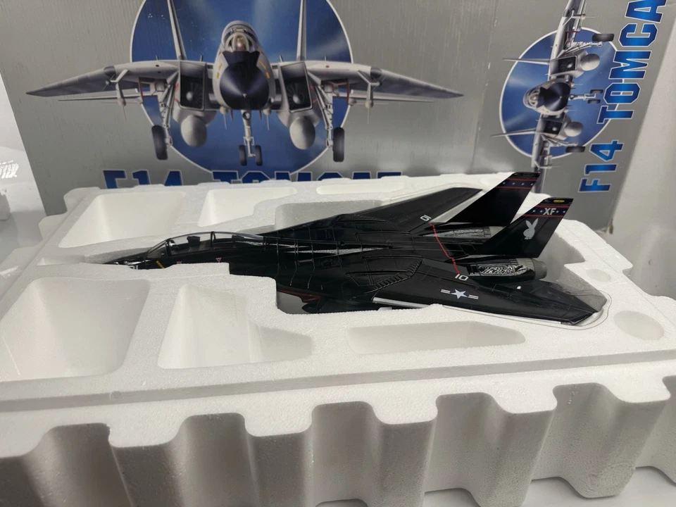 Franklin Mint Armour B11B237 F-14 TOMCAT Black Bunny 1:48 Marina de los Estados Unidos Foto 1 de 4