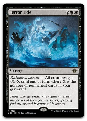 Terror Tide #127 (LP) Lost Caverns of Ixalan LCI Magic MTG - Image 1 of 2