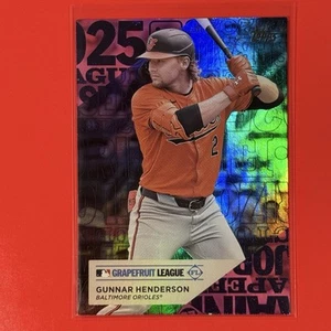 Gunnar Henderson 2025 Topps #TG-12 campos de entrenamiento lámina rosa SP - Imagen 1 de 2