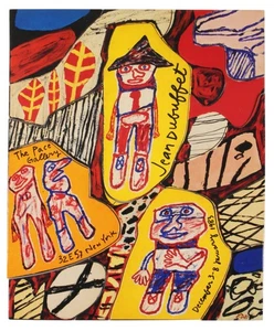 Jean DUBUFFET / Partitions 1980-81 / Psycho-sites 1981 Puzzle Announcement 1982 - Bild 1 von 10