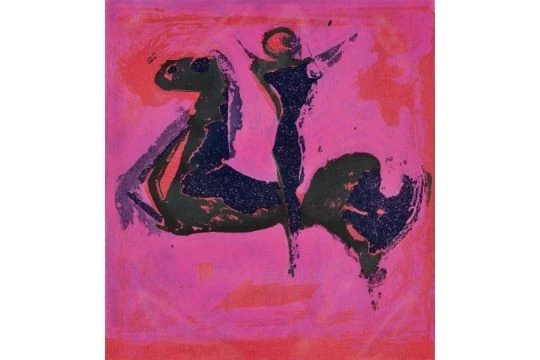 Marino Marini Lithograf Chevalier handsigniert nummeriert - Bild 1 von 1