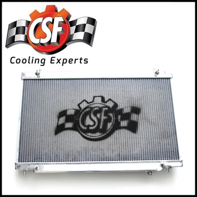 CSF 7022 高性能全铝 1 行散热器适合 2007 - 2009 年日产 350Z — 第 1/4 张图片