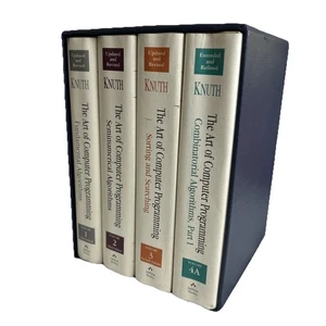 Art of Computer Programming, The, Volumes 1-4a Boxed Set by Donald Knuth - Picture 1 of 14