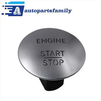 Interruptor de encendido botón pulsador arranque para detener motor sin llave para Mercedes Benz  Foto 1 de 4