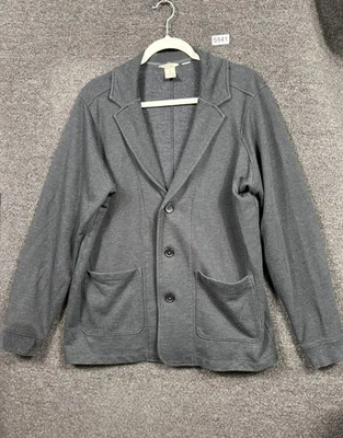 Duluth Trading Blazer Jacket Mens Size M Gray Long Sleeve Outdoor Relaxed Fit - Image 1 of 4