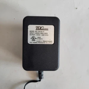 Adaptador de corriente alterna TDC genuino DA-22-12 cargador transformador clase 2 - Imagen 1 de 3