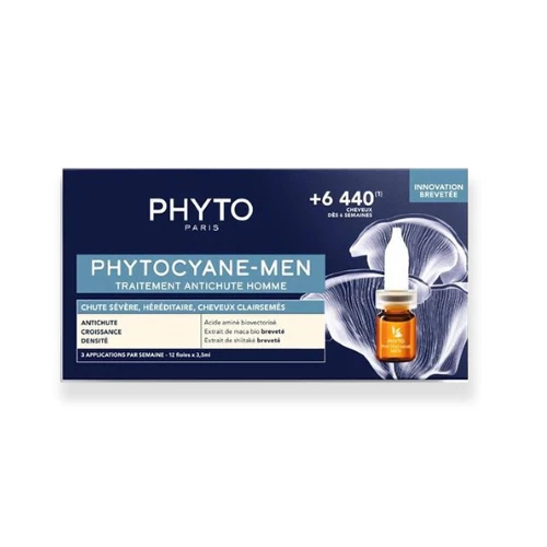 PHYTO Phytocyane Behandlung Absturzsicherung Haare Mann für Fallen Severa 12F - Bild 1 von 4