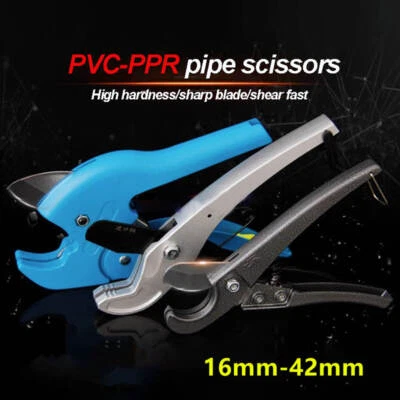 Plastic/Ratchet Pipe Cutter PVC PEX PPR Polythene Neoprene Rubber Hose 16mm-42mm - Image 1 of 4