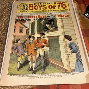 The Liberty Boys von "76", Nr. 410 - Von Frank Tousey Verlag - 11. November 1908 - Bild 1 von 3