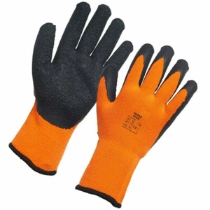 Thermoisoliert Winter Arbeitshandschuhe latexbeschichtet kalt Sicherheit Gefrierschrank stark - Bild 1 von 1