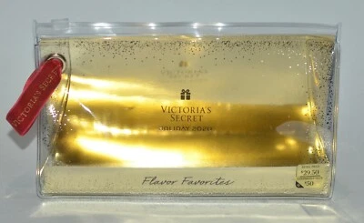 VICTORIA'S SECRET CLEAR MAKEUP CASE BEAUTY BAG LIP GLOSS POUCH COSMETIC ORGANIZE - Image 1 of 4