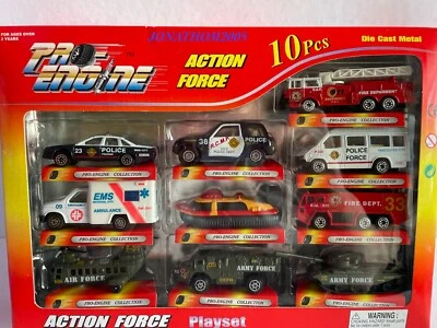 Pro Engine PT 2009 - Action Force Playset 10 Modelli USA Al 1/64 ° - Immagine 1 di 4