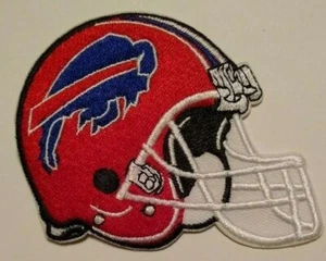 Buffalo Bills Embroidered PATCH~3 1/8" X 3"~Helmet~Iron Sew On~NFL~Ships FREE - Picture 1 of 1