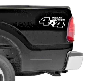 4x4 OFF ROAD Decals Texas Edition DIE CUT WHITE Truck Vinyl Graphics 2 Pack - Picture 1 of 3