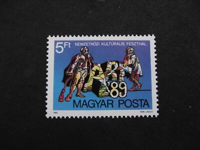 Hungría 1989 "Art '89" Festival Internacional de Personas con Discapacidad.    MNH. Foto 1 de 2