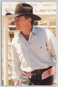 Postkarte Dave Appleton Pro Rodeo Statistics 1988 Continental 4x6 Vintage - Bild 1 von 2