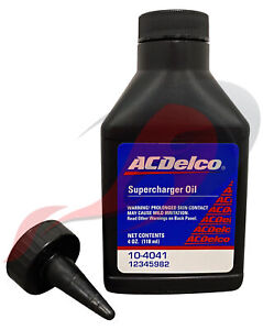 Genuine GM ACDelco Supercharger Oil 4oz Eaton 12345982