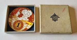 KNMV Royal Dutch Motorcycle Association club 1st tour K Voorschoten enamel badge - Picture 1 of 9