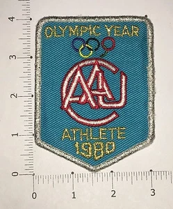 CAAU Olympic Year Athlete 1980 Patch - Picture 1 of 1