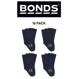 Bonds Kids School Oxford Crew Socks Ultimate Comfort and Softness 16 Pack RY4X4N - Picture 1 of 2