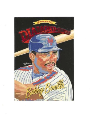 1993 Donruss BOBBY BONILLA Diamond Kings Card - Image 1 of 2