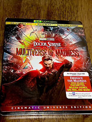 Doctor Strange In The Multiverse Of Madness 4K + Blu-ray. NO DIGITAL CODE. • 17.49€