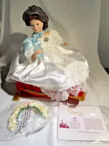 Paul Crees Peter Coe Princess Charlotte Doll Porcelain Seated LTD 303/1500 w COA - Picture 1 of 20