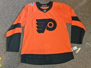 PHILADELPHIA FLYERS 2019 STADIUM SERIES AUTHENTIC ADIDAS HOCKEY JERSEY sz 54 NWT - Picture 1 of 12