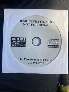 The Renaissance Of Florence for Philips CD-I Demonstration Disc - Picture 1 of 1