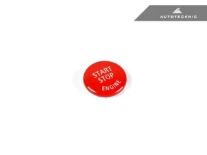 AUTOTECKNIC REPLACEMENT RED ENGINE PUSH START BUTTON - BMW E-CHASSIS MODELS - Picture 1 of 1