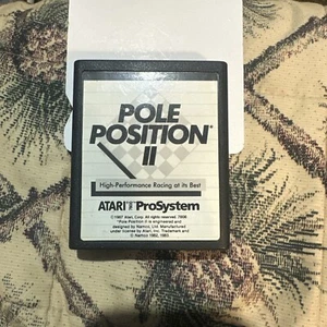POLE POSITION 2 Atari 7800 Game Cartridge 1987 Vintage Cart Only - Picture 1 of 4