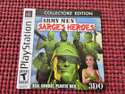 Army Herren Sarge's Heroes - Collector's Edition - Playstation 1 Ps1 - nur manuell
