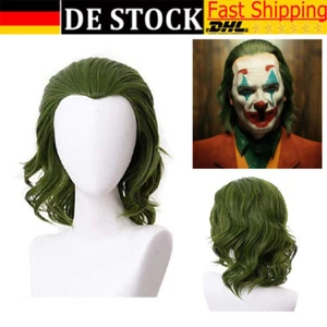 Joker Arthur Fleck Joaquin Phoenix Party-Prop Cosplay Perücke Grün Lockiges Haar - Bild 1 von 13