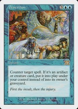 Desertion 6th Edition PLD Blue Rare MAGIC THE GATHERING MTG CARD ABUGames