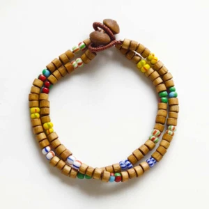 Nuevo 2 PIEZAS 7.5" Zara Madera Cuentas Pulseras Regalo De Colección Mujeres Fiesta Vacaciones Joyería - Imagen 1 de 3