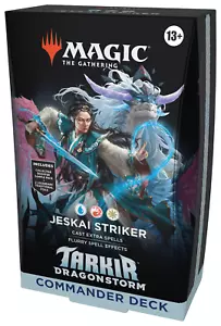 Tarkir Dragonstorm - Jeskai Striker Commander Deck: WotC Magic the Gathering - Imagen 1 de 1