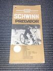 Vintage 1983 Schwinn Predator Bicycle Bike Owner Manual Book