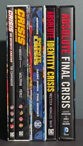 DC Absolute Crisis Set: On Infinite Earths | Infinite | Identity | Final Crisis - Picture 1 of 22